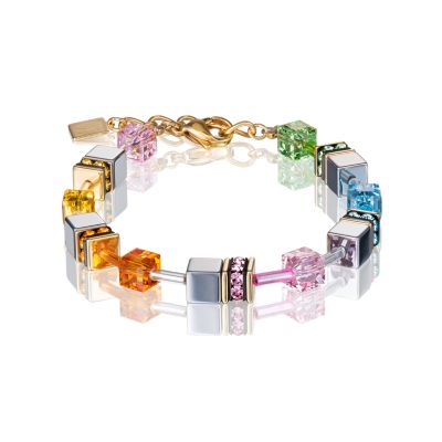 GeoCUBE Armband Multicolor Pastell 1 COEUR DE LION